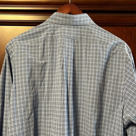 Ralph Lauren Classic Fit Multicolored Blue Plaid button-down Casual Dress wear! - Picture 8 of 8
